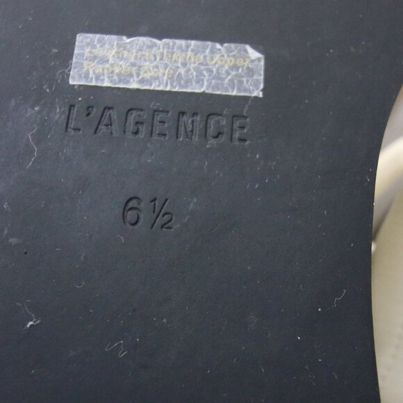 L'Agence Ivone Platform Sneakers Womens 6.5 Vintage Blue Tint Suede Nylon $298 - Picture 11 of 12